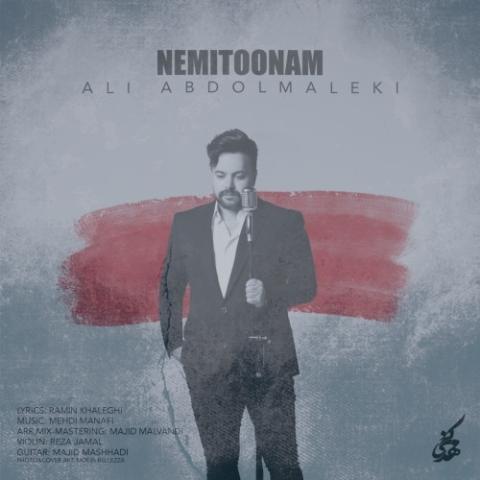 دانلود آهنگ علی عبدالمالکی نمیتونم