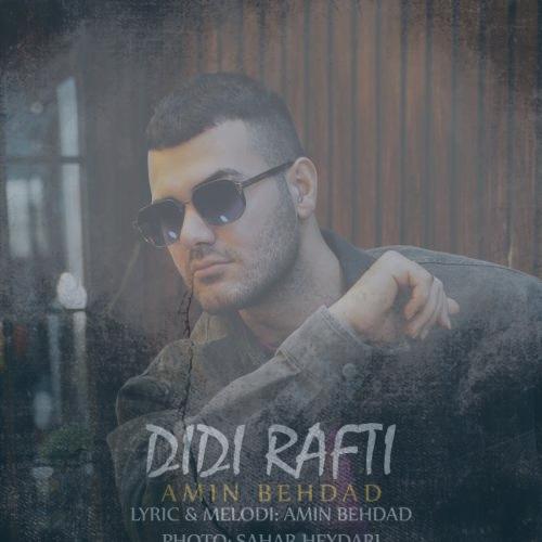 دانلود آهنگ امین بهداد دیدی رفتی
